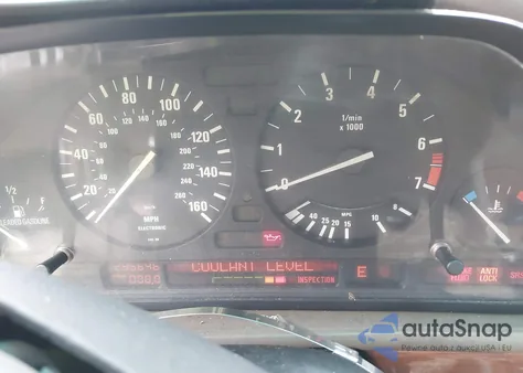 1991 BMW 525 I Automatic from USA, damaged, VIN WBAHD6311MBJ59728